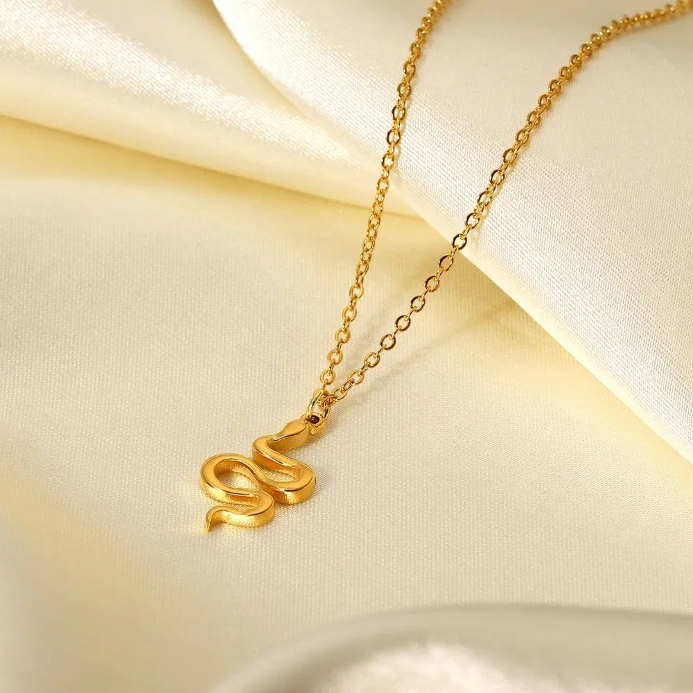 Quinn Serpent Necklace - Picture 2 of 7